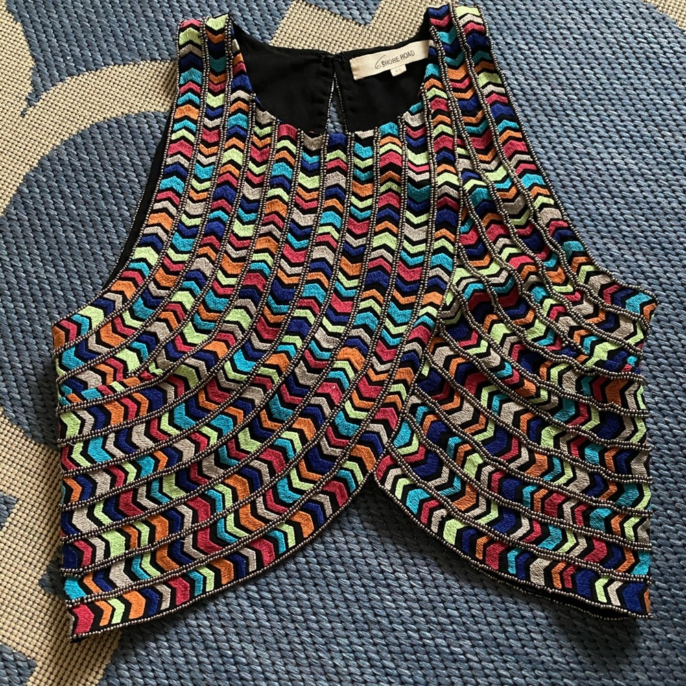 6 shore road 2 piece - crop top and skirt